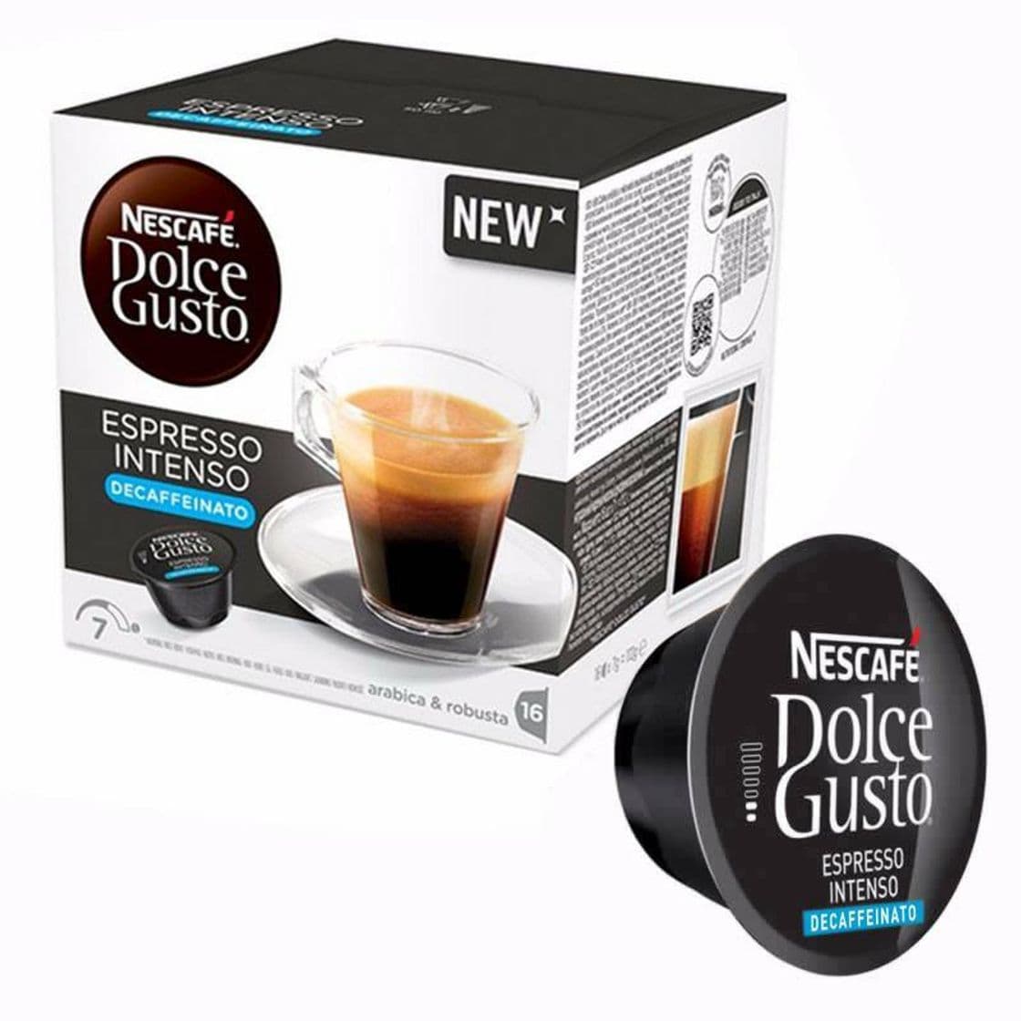 Product Espresso Intenso Decaffeinato Blue Dolce  Gusto 