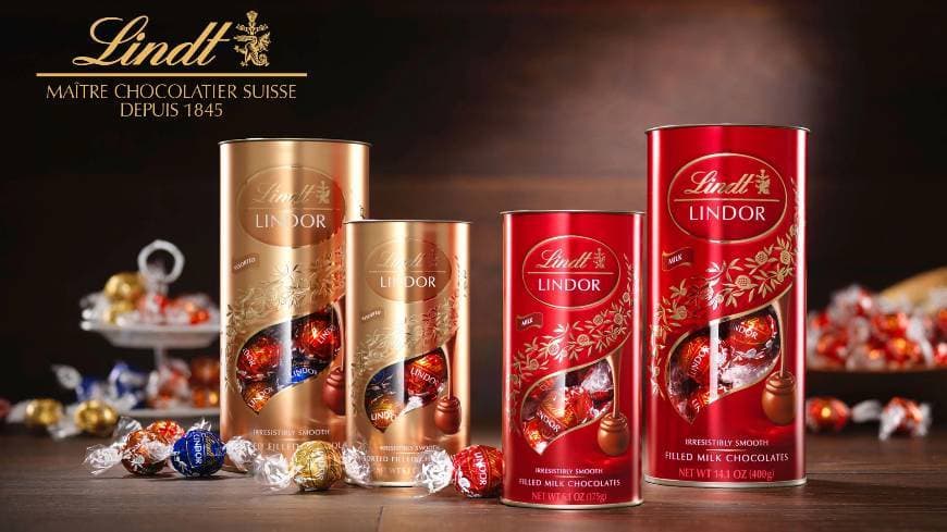 Product Lindt Lindor Bombones de Chocolate con Leche - Aprox. 26-27 bombones