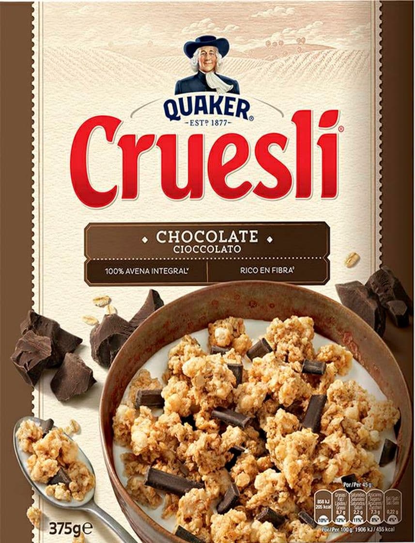 Product Cereais Cruesli de Aveia com Chocolate