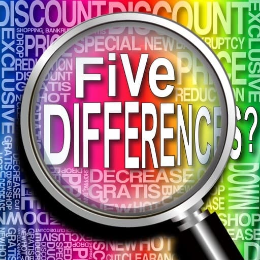 App Five Differences? ∞