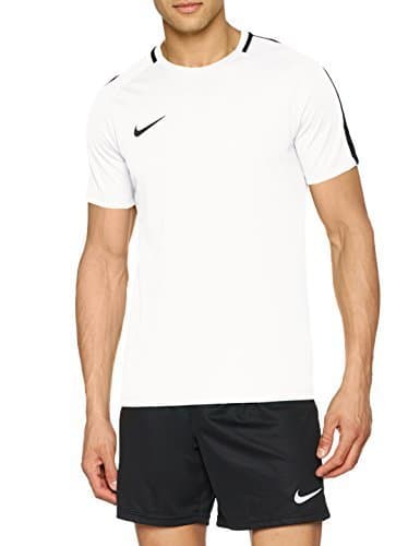 Fitness Nike Dry Academy 18 Football Top, Camiseta Hombre, Blanco