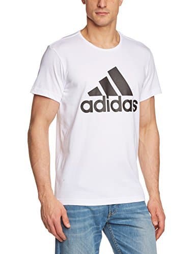 Place adidas Logo TEE1, Camiseta para Hombre, Blanco