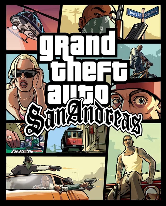 Fashion Grand Theft Auto SAN ANDREAS 