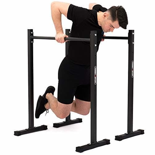 Product Marbo Sport Dipstation Barras de inmersión para Parallel Bars Parallettes Dip Calistenia