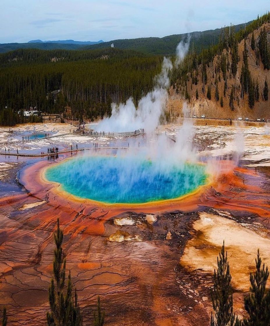 Lugar Grand Prismatic Spring