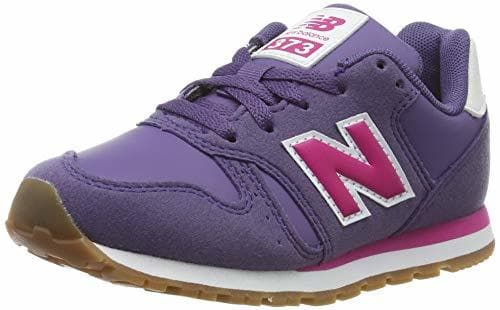 Moda New Balance 373, Zapatillas para Niñas, Morado