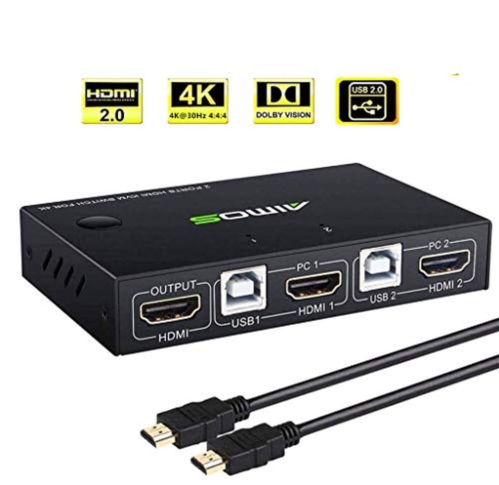 Producto AIMOS Conmutador KVM HDMI