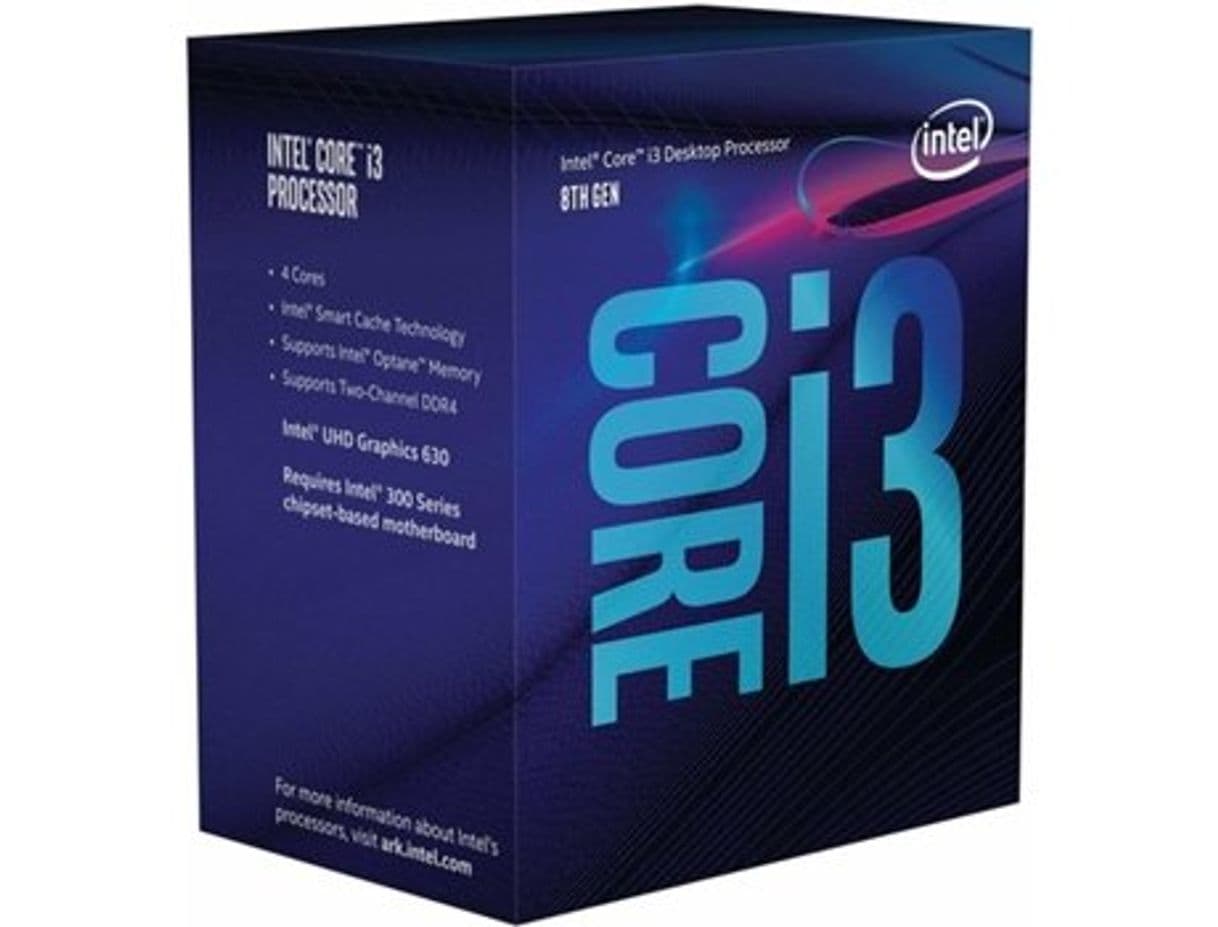 Moda Processador INTEL-Core i3-8100 (Socket LGA1151 - Quad-Core ...