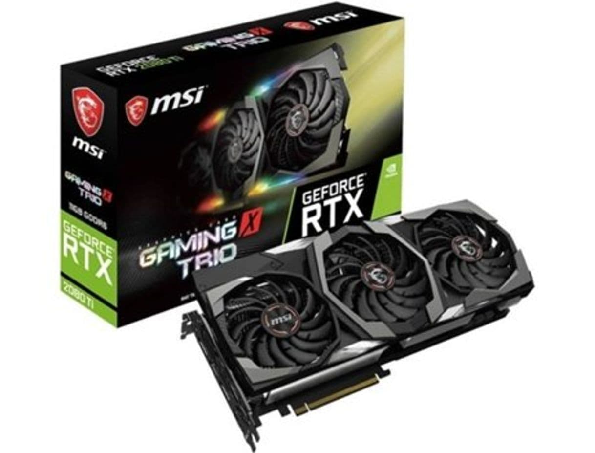 Moda Placa Gráfica MSI GeForce RTX 2080Ti Gaming X Trio 