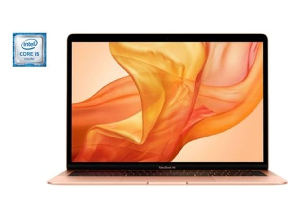 Fashion Macbook Air APPLE Dourado - MVH52PO/A(13.3'' - Intel Core i5 ...