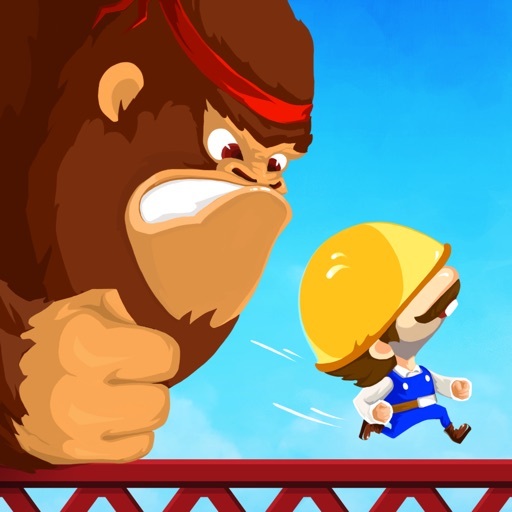 App Blocky Kong - Retro Arcade Fun