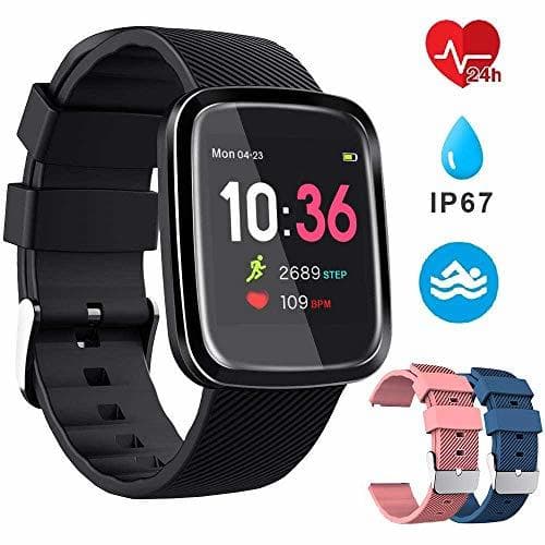 Electronic Smartwatch Reloj Inteligente Deportivo Pulsera Actividad Inteligente IP67 Duración Batería 10-15 días