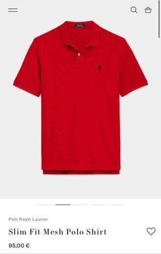 Product Ralph Lauren Red Polo