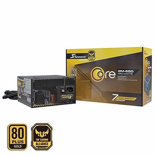 Place Fuente de alimentación parcial para PC CORE-GM-650 de temporada 80PLUS Gold 650