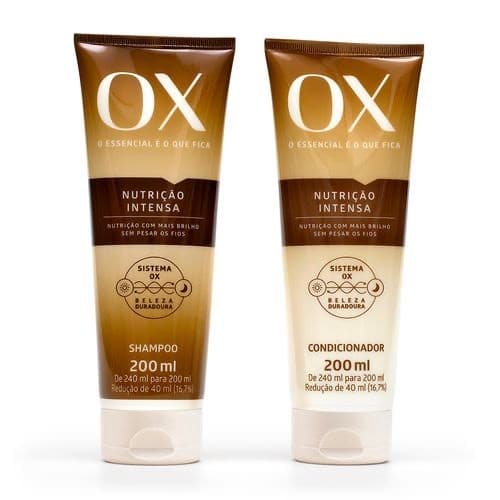 Moda Shampoo e condicionador: OX nutrição intensa