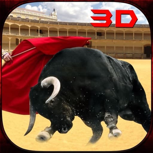 App Toro enojado simulador de combate en 3D