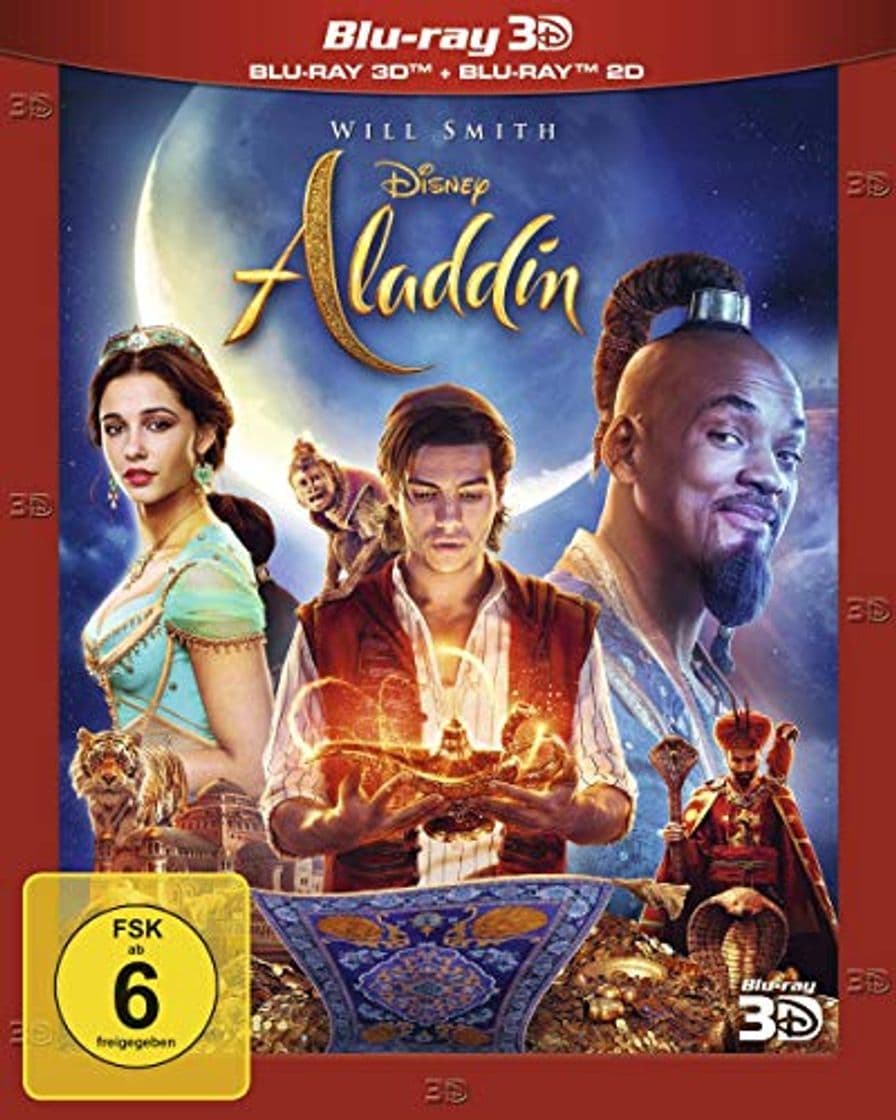 Book Aladdin: Live-Action / Blu-ray 3D