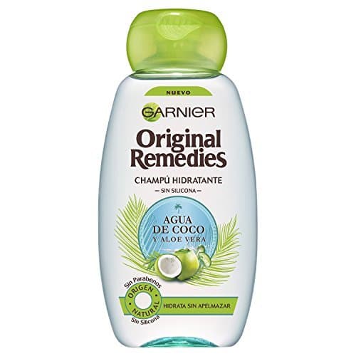 Belleza Garnier Original Remedies Champú Agua de Coco y Aloe Vera 250 ml