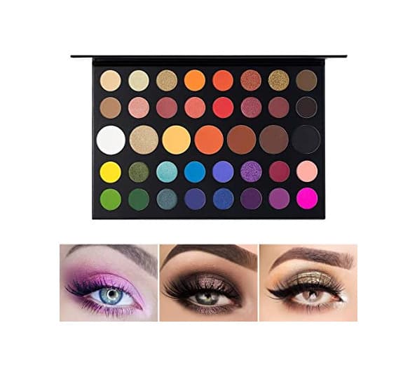 Beauty UCANBE Paleta de sombra de ojos Maquillaje Contorno metálico Sombra de ojos