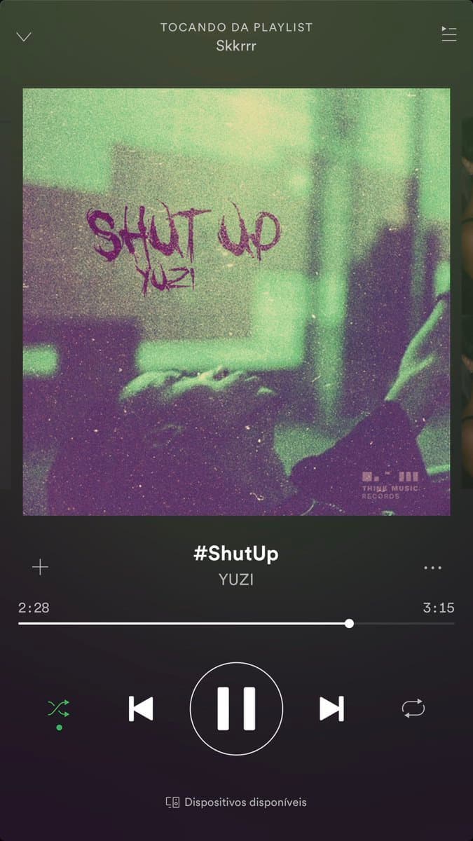 Canción Yuzi - ShutUp