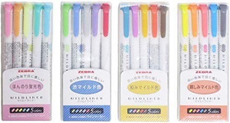 Fashion Zebra midliner highliters