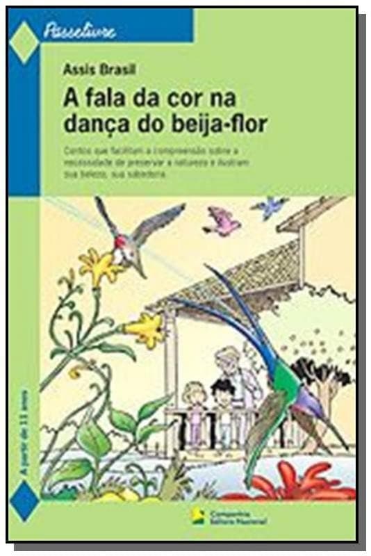 Book A fala da cor na dança do Beija-flor Livro para crianças