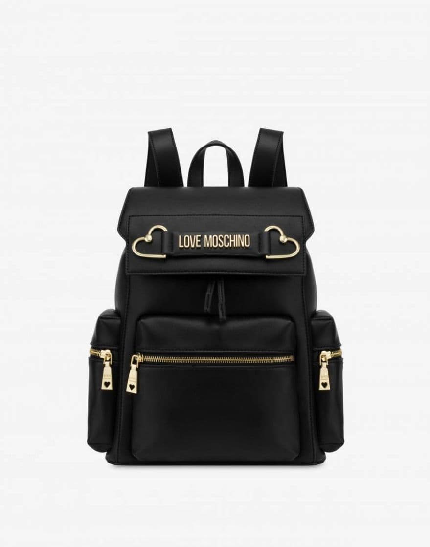 Product MOSCHINO BACKPACK METAL HEARTS MODA MALAS ACESSÓRIOS 

