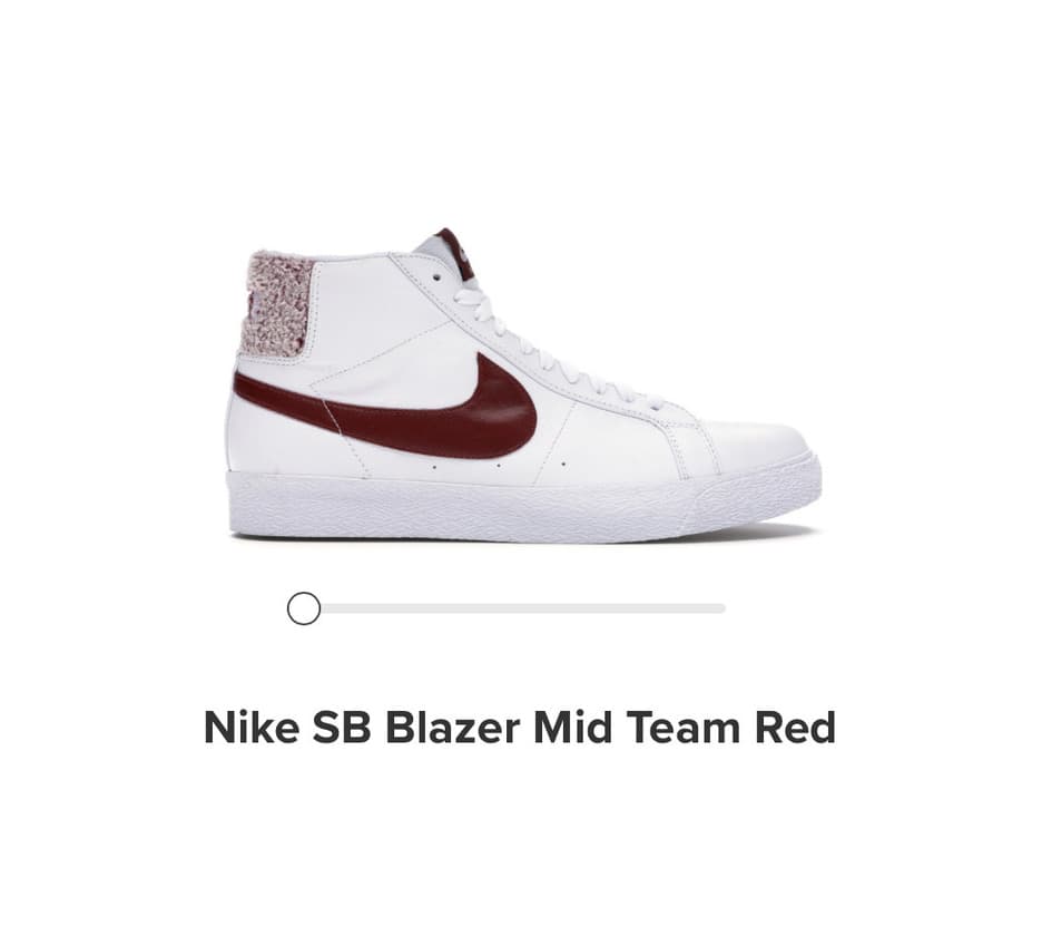 Producto NikeSB Blazer Mid Red