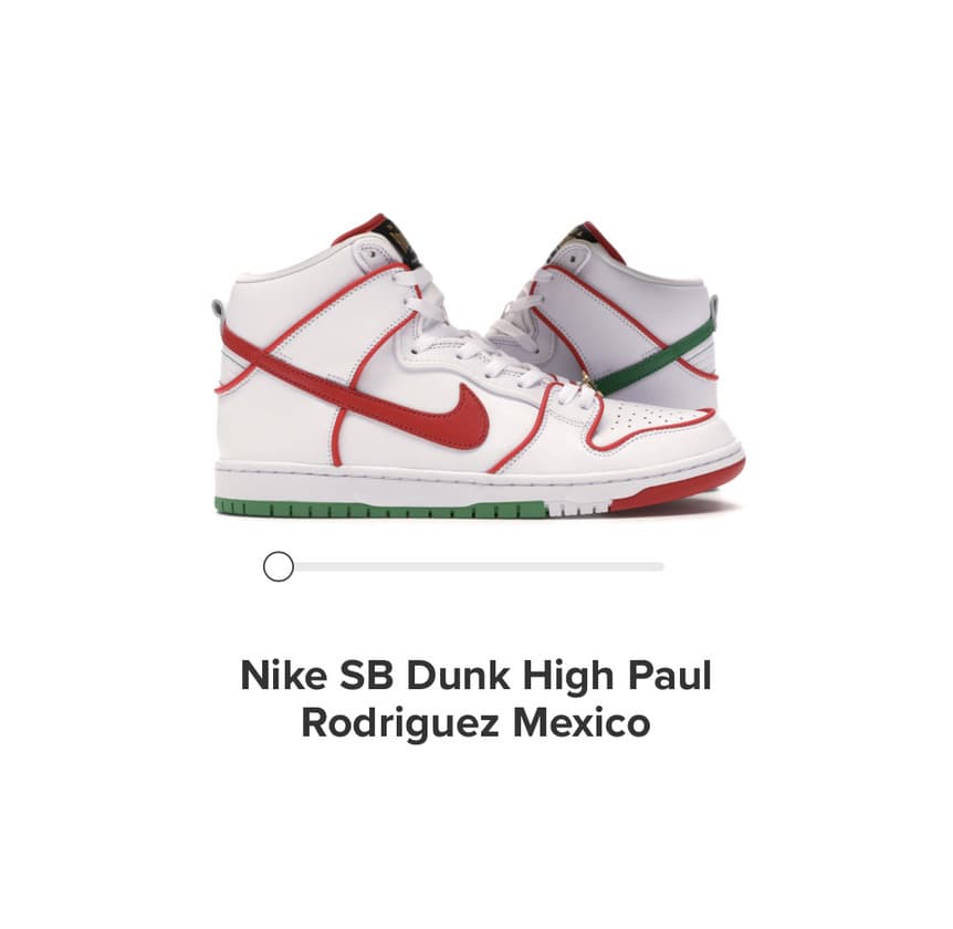 Producto NikeSB Dunk High Paul Rodriguez