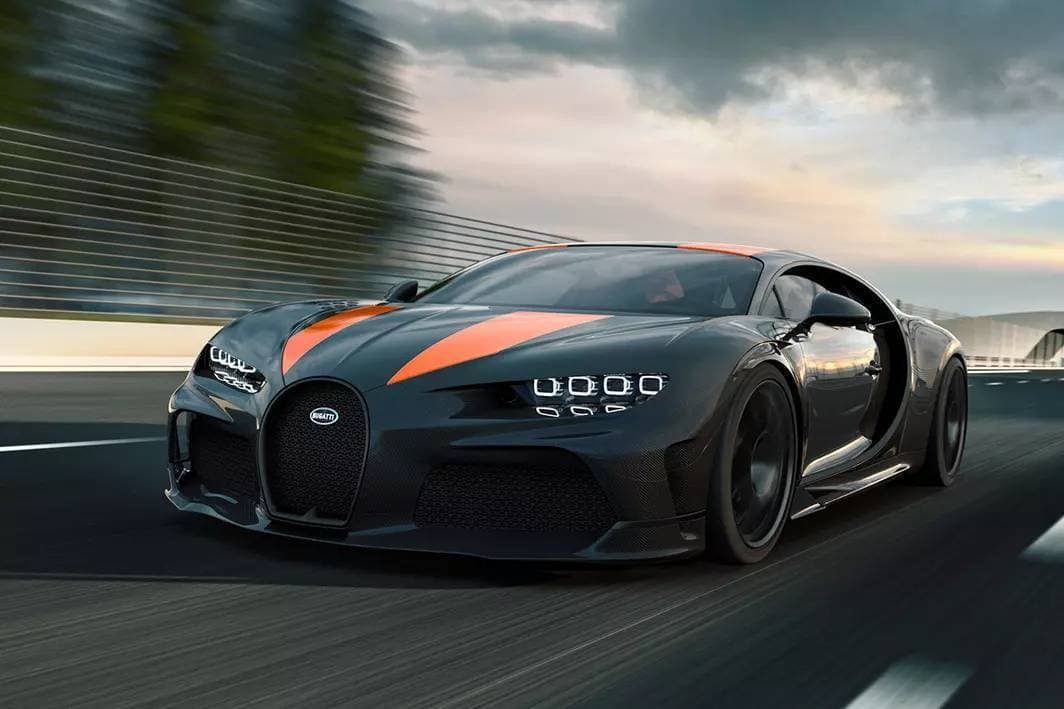 Moda Bugatti chiron super sport