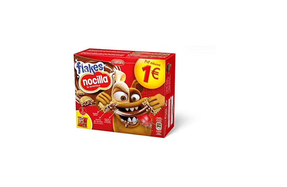 Producto Cuetara - Galletas Flakes de Nocilla