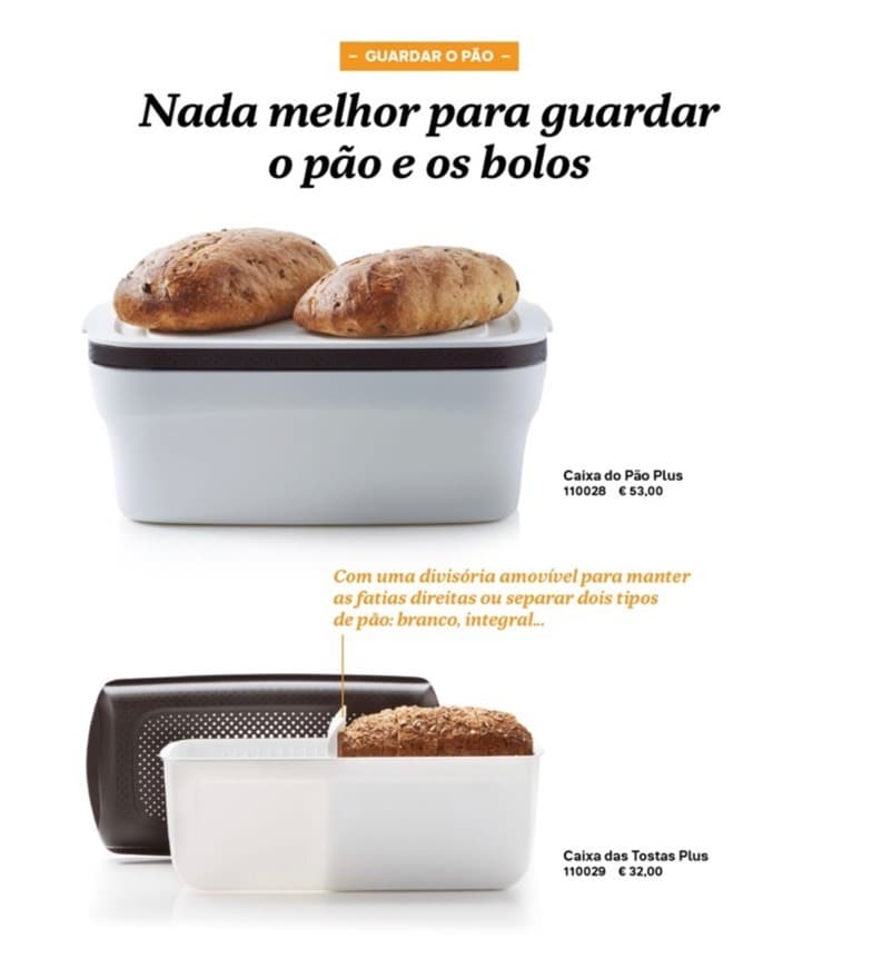 Fashion Caixa para o pão 