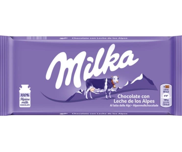 Moda Milka de chocolate leite 😋