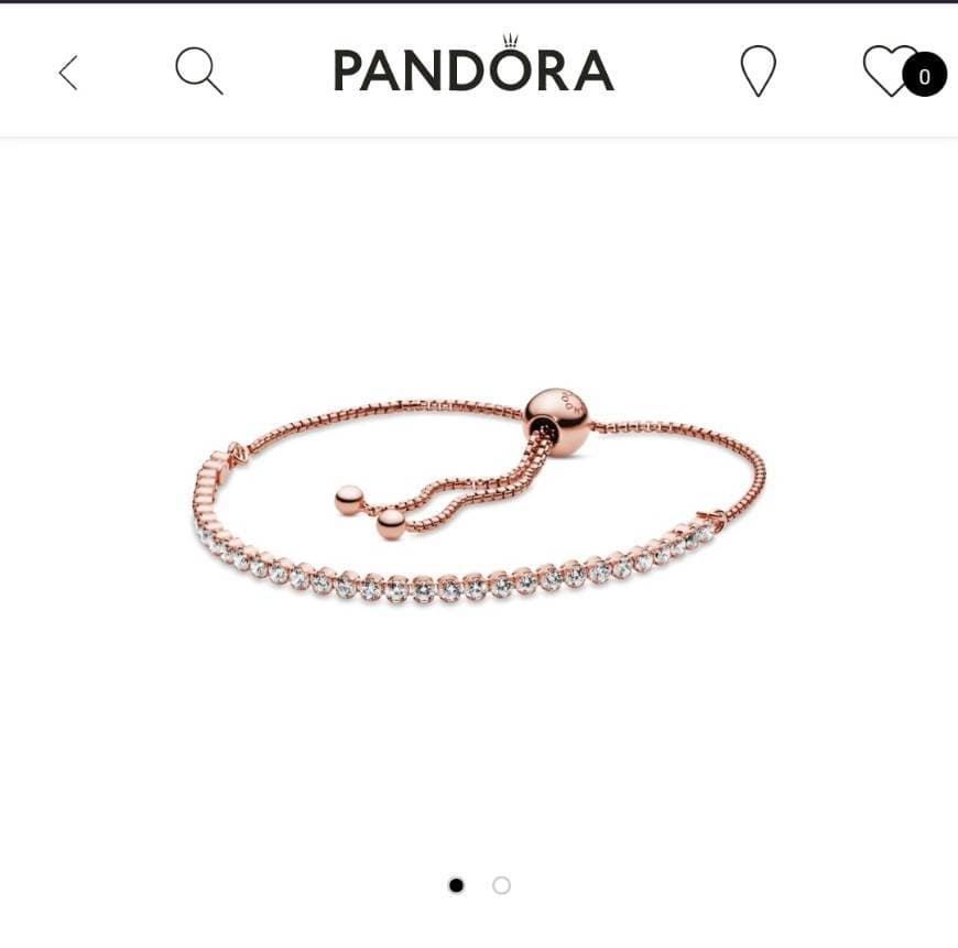 Moda Pulseira pandora rose gold