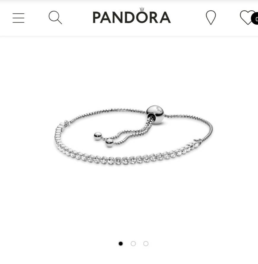 Moda Pulseira pandora em prata 