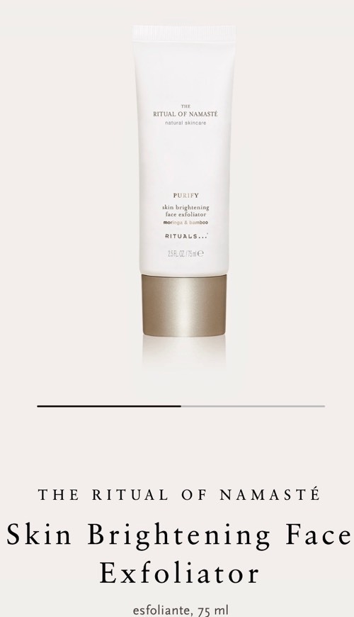 Fashion Rituals : esfoliante p/ o rosto 