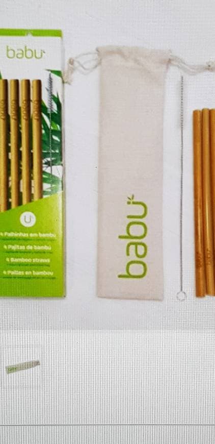 Product Kit de Palhinhas Bambu Babu