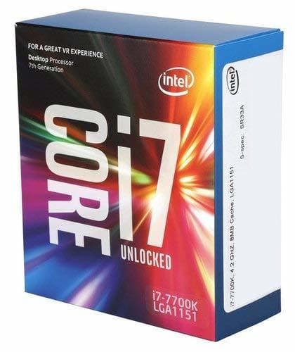 Electrónica Intel Core i7-7700K - Procesador con tecnología Kaby Lake