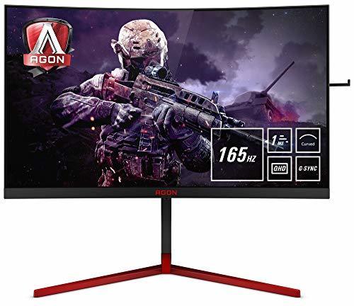 Place AOC Monitores AG273QCG - Pantalla para PC Curvo de 27" UHD 2K