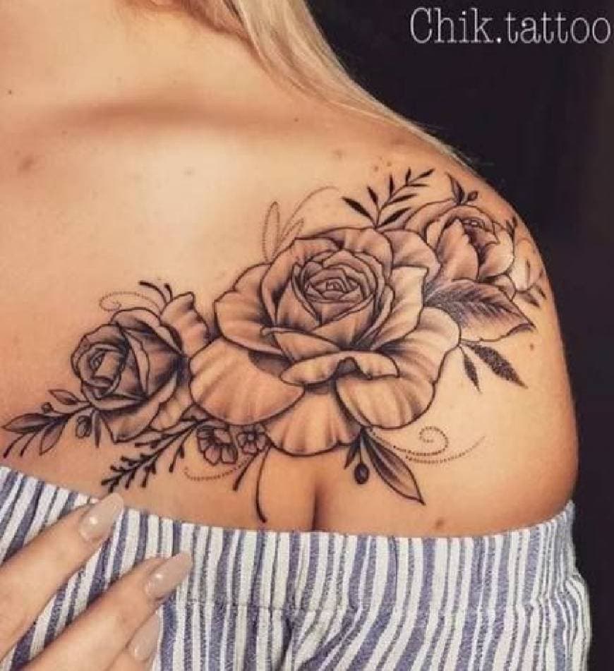 Fashion Referência de tatuagem de rosas