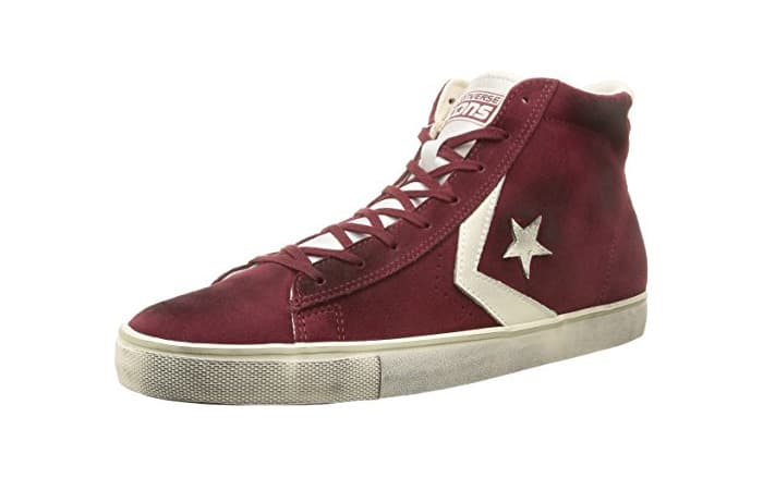 Fashion Converse Pro Leather Vulc Mid Suede/LTH - para Hombre