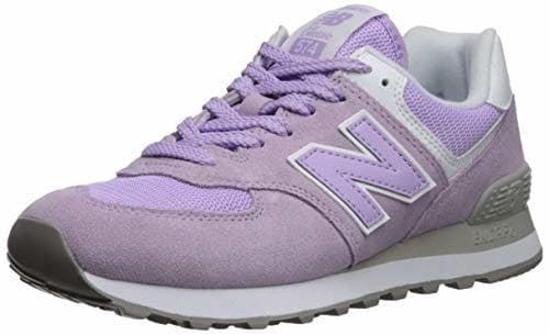 Fashion New Balance 574v2, Zapatillas para Mujer, Rosa