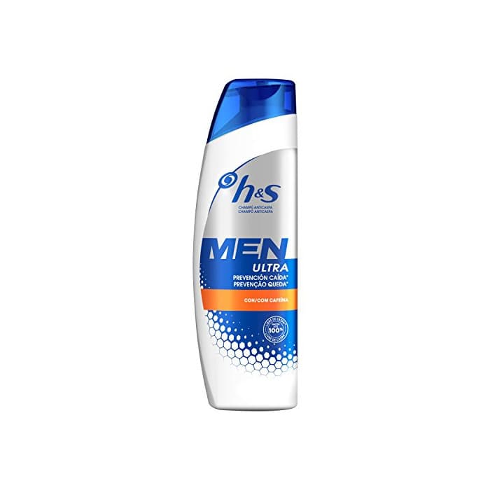 Beauty H&S Men Ultra Champú Anticaspa Prevención Caída - Pack con 6 x