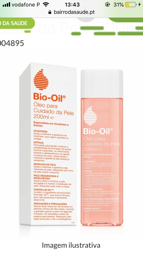 Product Bio-oil 