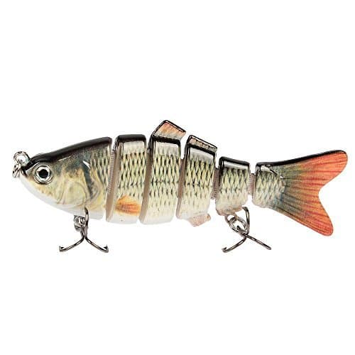 Home Kongnijiwa Señuelo de la Pesca Multi articulado de Vida como Swimbaits Crankbaits