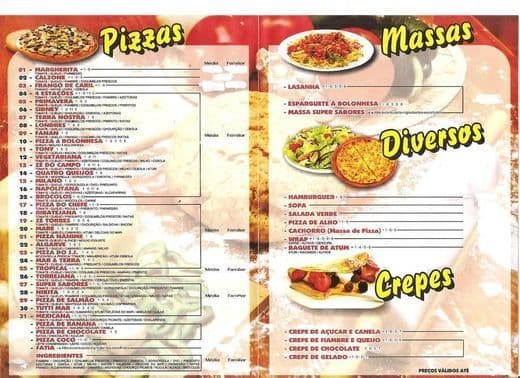 Restaurants Pizzaria Super Sabores