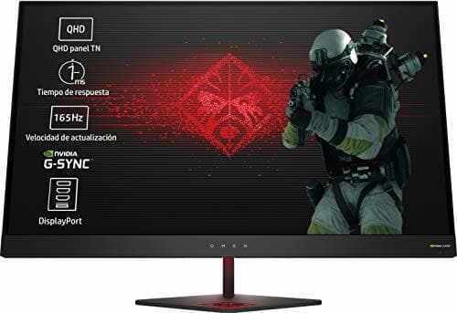 Electronic HP OMEN 27 - Monitor gaming de 27 pulgadas G-sync