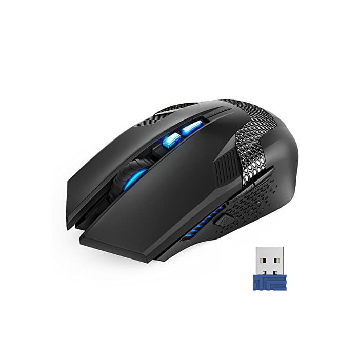 Electronic TECKNET Ratón Gaming Mouse Óptico Inalámbrico