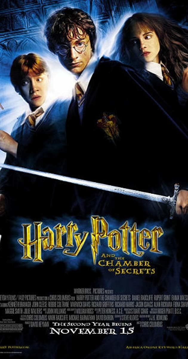 Película Harry Potter and the Chamber of Secrets