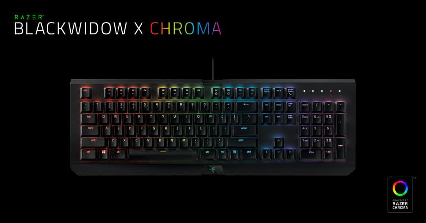 Fashion Razer Blackwidow Chroma